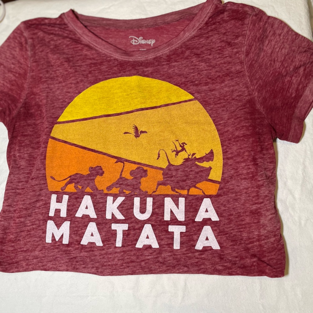 Disney Red Hakuna Matata Tee